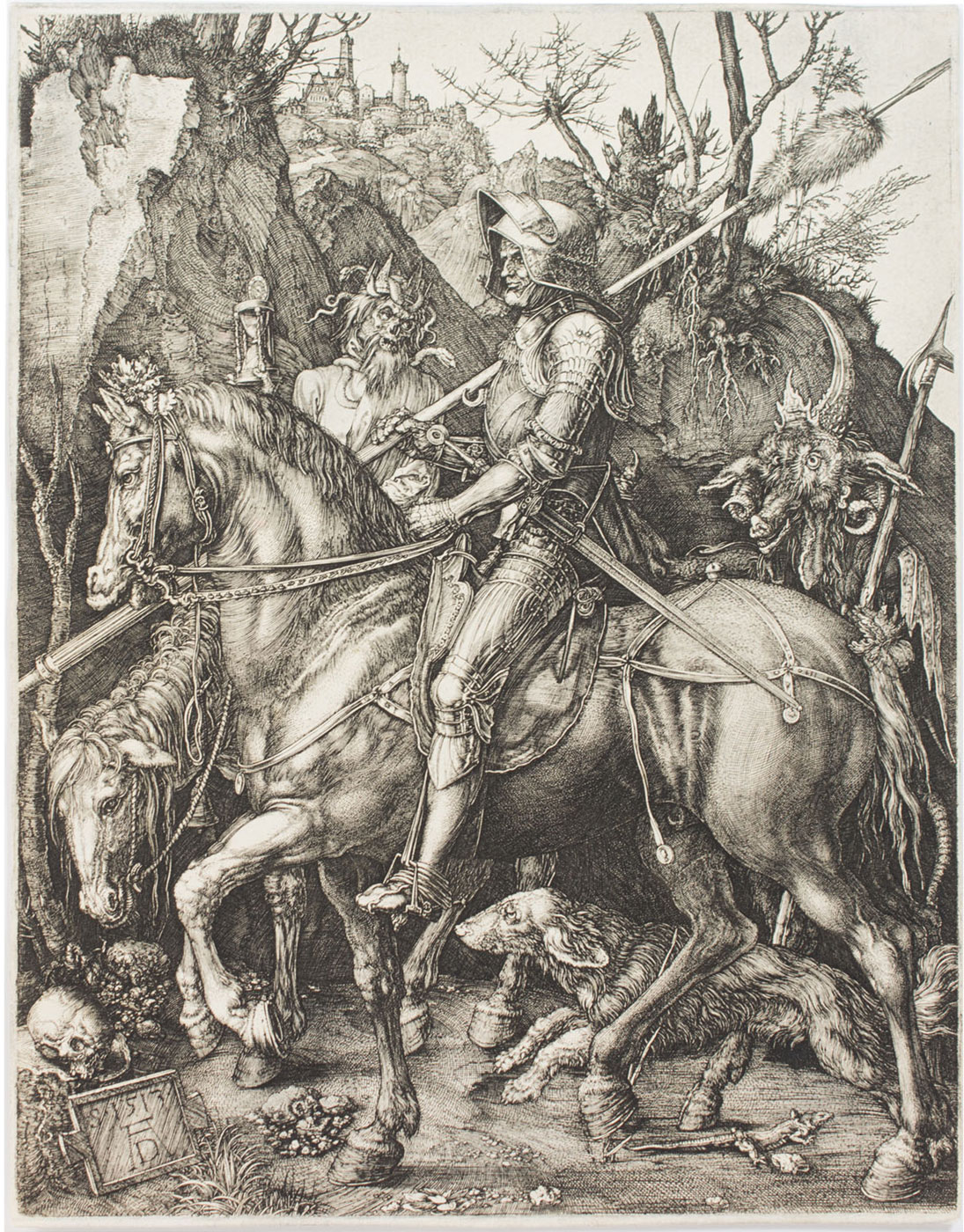 Albrecht Dürer - Ritter, Tod und Teufel