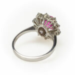 Entourage-Ring mit rosa Saphir - Bild 4