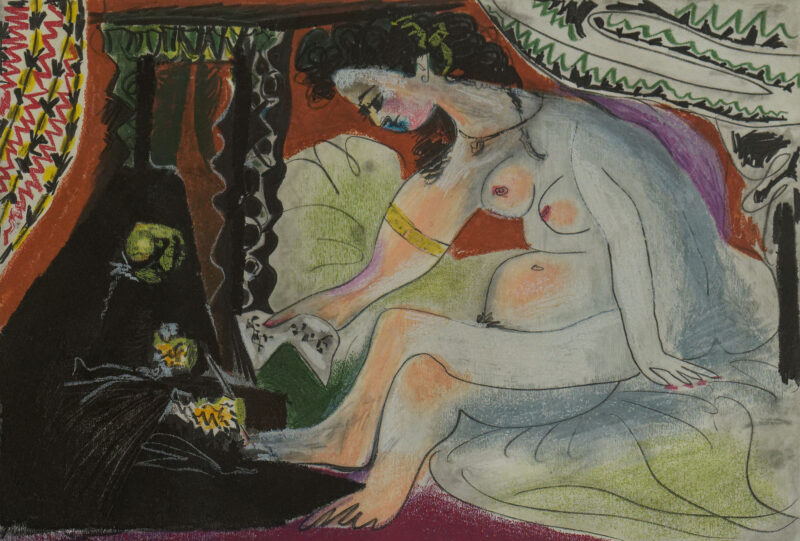 Pablo Picasso (1881 Malaga - 1973 Mougins) (F) - 'Bathseba' (Bethsabée)
