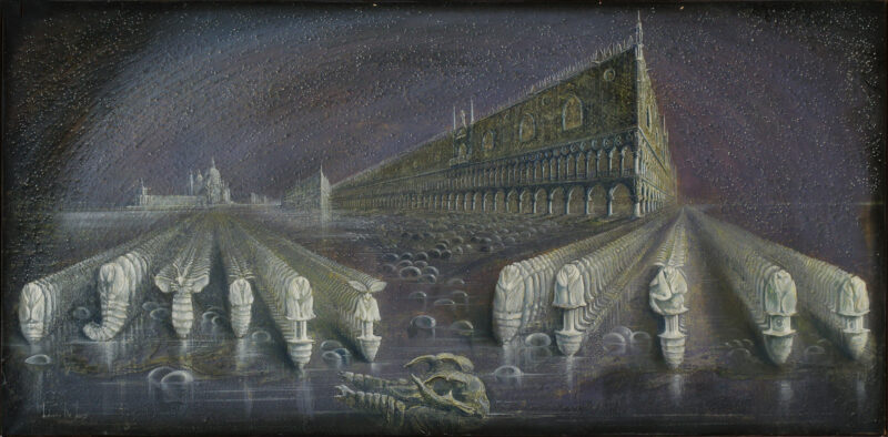 Ludovico De Luigi (1933 Venedig) (F) - 'Metamorfosi della laguna'