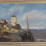 Maurits Verveer (1817 Den Haag - 1903 ebenda) - Hafenszene - Bild 2