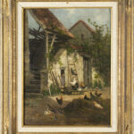 Caroline Courtin (Frankreich, 1819 - 1875) - Hühnerhof - Bild 2
