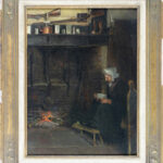 Jean Louis van Kuyck (1821 Antwerpen - 1871 ebenda) - Bei der Abendlektüre - Bild 2
