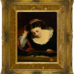 Robert Alexander Hillingford (England, 1828 - 1904) - Mädchen mit Perlenkette - Bild 2
