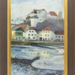 Franz Staudigl (1885 Wien - 1944 Passau) - Hals bei Passau (Motiv an der Ilz) - Bild 2