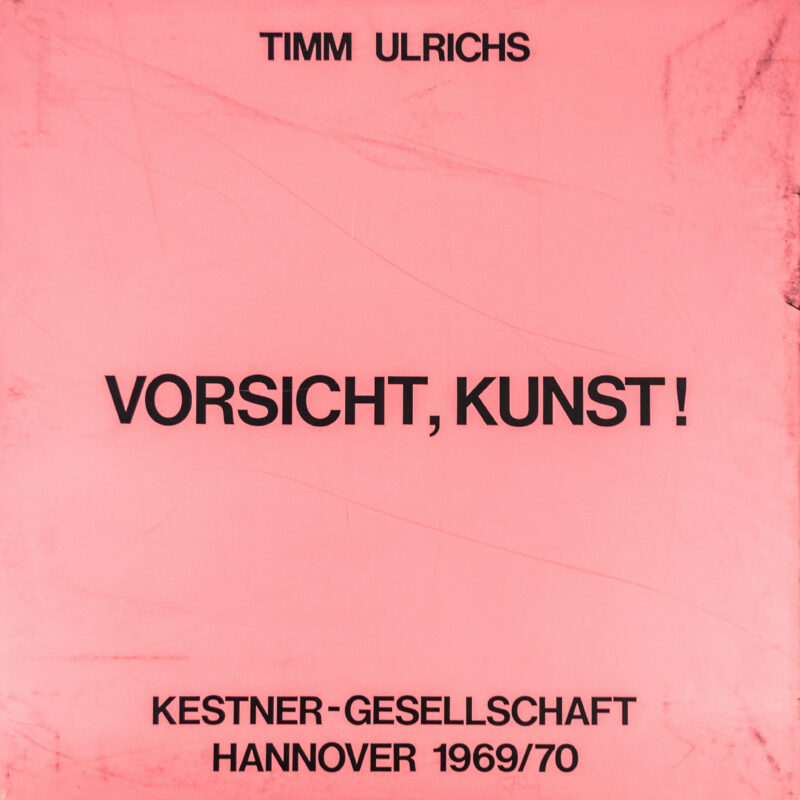 Timm Ulrichs (1940 Berlin) (F) - 16-tlg., Mappe 'Vorsicht Kunst' - Bild 1