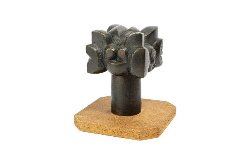 Max Sauk (1929 Hamburg) - 'Stein des Augenscheins' - Modell einer Skulptur für einen öffentlichen Platz