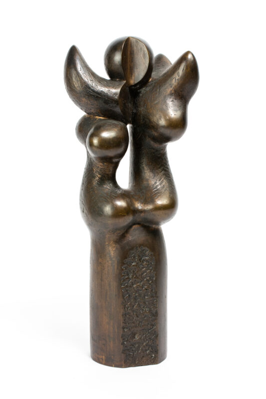 Max Sauk (1929 Hamburg) - Figürliche Stele