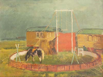 Carl Weisgerber (1891 Ahrweiler - 1968 Düsseldorf) - Rondell am Zirkus - Bild 1