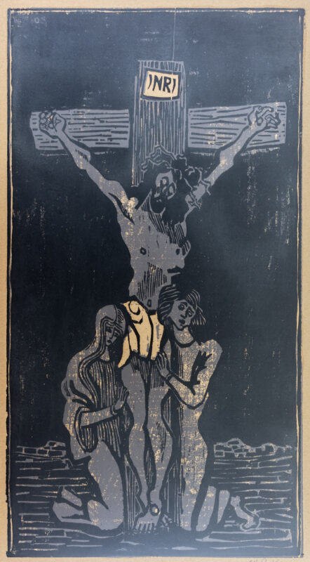 Otto Pankok (1893 Mülheim/Ruhr - 1966 Wesel) - Die Beweinung Christi