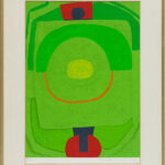 Max Ackermann (1887 Berlin - 1975 Unterlengenhardt/Bad Liebenzell) (F) - Kontrapunkt grün auf grün - Bild 2