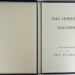 Paul Wunderlich (1927 Eberswalde - 2010 Saint-Pierre-de-Vassols, Provence) (F) -  10-tlg., Mappe 'Das Hohenlied Salomos' - Bild 2