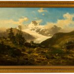 Bernhard Moritz Girscher (1822 - 1870 Berlin) - 'Hochgebirgs-Landschaft in den Tauern (Pinzgau)' - Bild 2