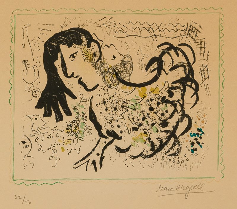 Marc Chagall (1887 Witebsk - 1985 Paul de Vence) (F) - 'Bucolique' - Bild 1