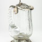 Kristallkanne mit ornamentiertem Silber - Bild 3