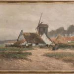 Flandrisches Gehöft mit Mühle_75609_327-1