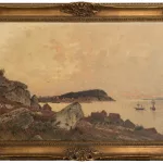 Fischerdorf bei Dämmerung_75609_350-1