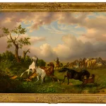 Pferde von Wölfen bedroht_75609_360-2