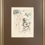 'Nu à la guitare' und 'La plage de Sète', aus der Serie 'Poèmes secrets d'Apollinaire'_75609_439-3
