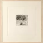 Kleines und großes schwarz-weiß Raster, zwei Grafiken_75609_577-2