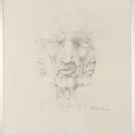 Menschenköpfe (wohl Porträts von KZ-Insassen)_75609_609-4