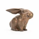 Elwetritsch mit Elwetritschküken und kleinem Hasen_75609_612-12