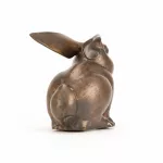 Elwetritsch mit Elwetritschküken und kleinem Hasen_75609_612-13