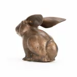 Elwetritsch mit Elwetritschküken und kleinem Hasen_75609_612-14