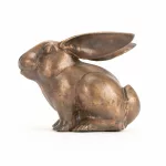 Elwetritsch mit Elwetritschküken und kleinem Hasen_75609_612-15