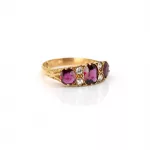 Victorianischer Ring mit Rubin-Diamantbesatz_75613_219-2
