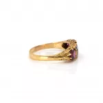 Victorianischer Ring mit Rubin-Diamantbesatz_75613_219-3