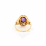 Ring mit Amethyst- und Diamantbesatz_75613_223-4