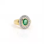 Ring mit Smaragd-Diamantbesatz_75613_237-2