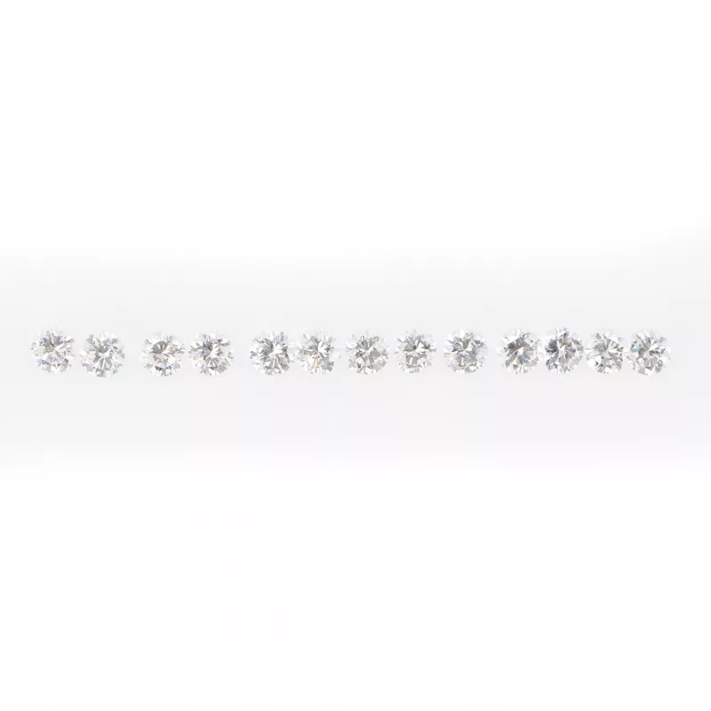 13 lose Diamanten