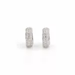 Paar Creolen mit Diamantbesatz_75613_257-1