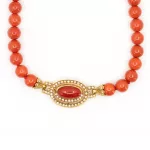 Schmuckset mit Korall-Diamantbesatz_75613_273-3