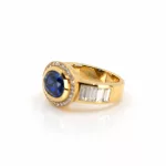 Ring mit Saphir-Diamantbesatz_75613_279-5