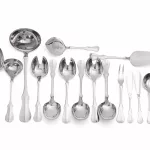 Robbe & Berking Silber-Menügarnitur 'Alt Kopenhagen' und Mahagoni-Besteckkasten_75617_105-2