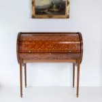 Carpanelli Arts Zylindersekretär mit Intarsien_75617_124-1