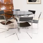 Midcentury Esszimmergarnitur mit Arrben Stühlen_75617_131-1