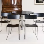 Midcentury Esszimmergarnitur mit Arrben Stühlen_75617_131-4