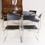 Midcentury Esszimmergarnitur mit Arrben Stühlen_75617_131-5