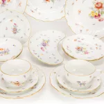 Meissen Serviceteile 'Neubrandenstein mit Blumen und Insekten'_75617_19-2