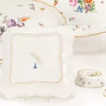 Meissen Serviceteile 'Neubrandenstein mit Blumen und Insekten'_75617_19-7