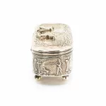 Silber-Tabatiere mit Seefahrer- und Jagdmotiv_75617_81-2