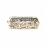Silber-Tabatiere mit Seefahrer- und Jagdmotiv_75617_81-5