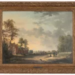 Sommerlandschaft mit Jägern_81210_316-2
