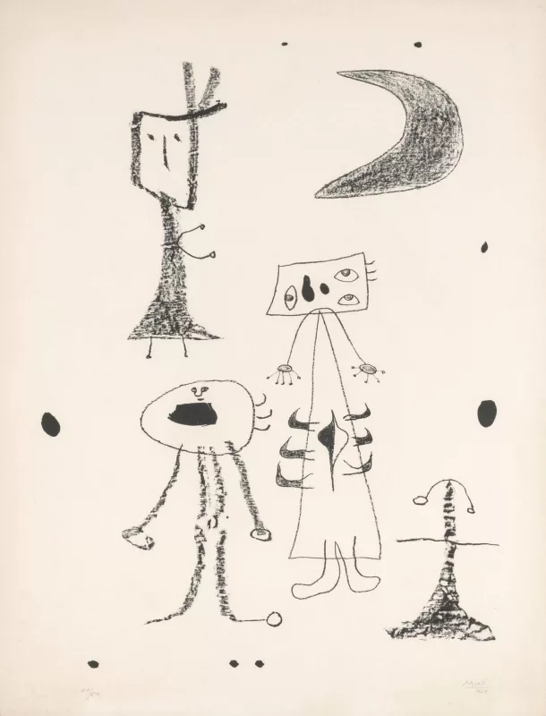 Joan Miró (1893 Barcelona - 1983 Palma de Mallorca) (F)