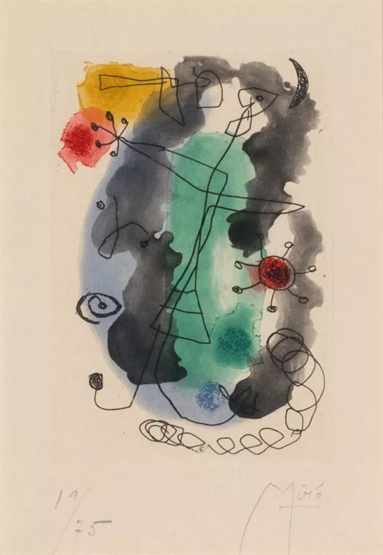 Joan Miró (1893 Barcelona - 1983 Palma de Mallorca) (F)