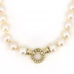 Perlencollier mit Diamantschließe_81213_203-2